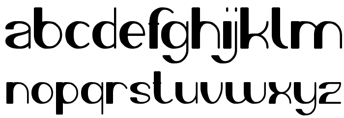 Morning Sunshine Font LOWERCASE