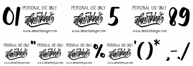 Morning Sweety Font OTHER CHARS