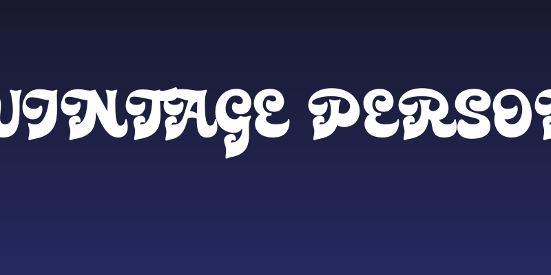 Morning Vintage Personal Use On Social Header