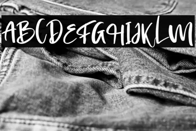 Morning Font examples