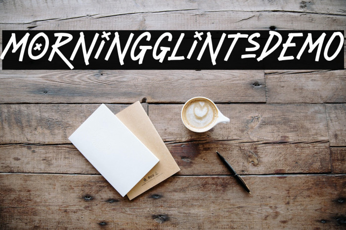 MorningGlintsDEMO Example 2