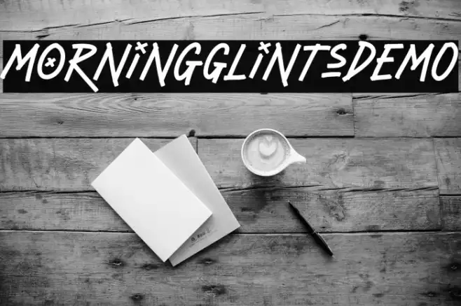 MorningGlintsDEMO Example 2