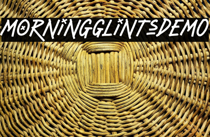 MorningGlintsDEMO Example 3