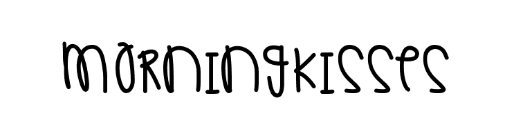 MorningKisses  font caratteri gratis