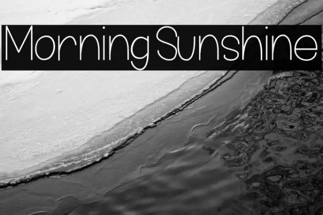 MorningSunshine  examples