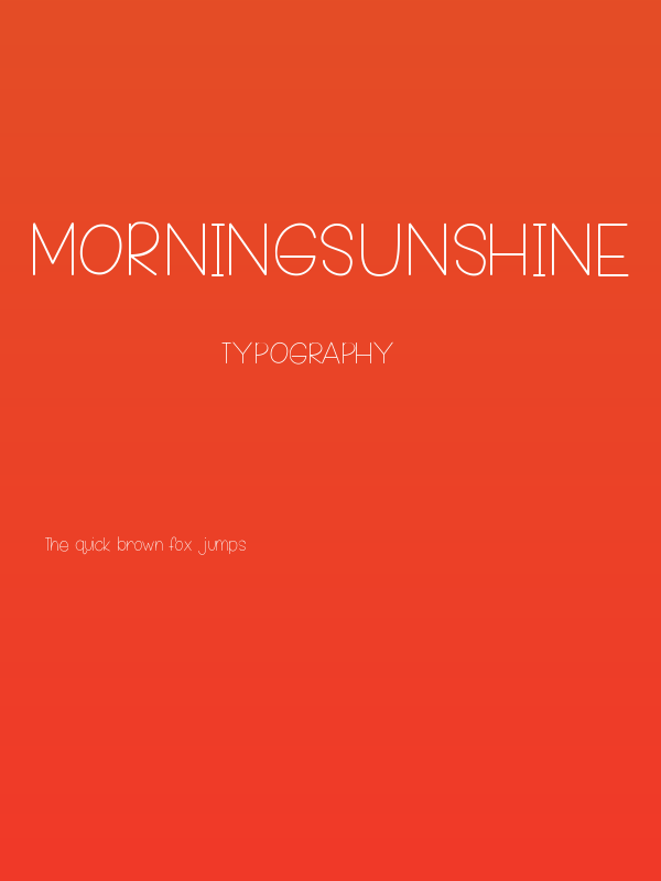MorningSunshine Poster