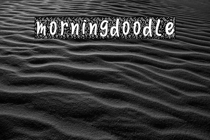 Morningdoodle Example 3