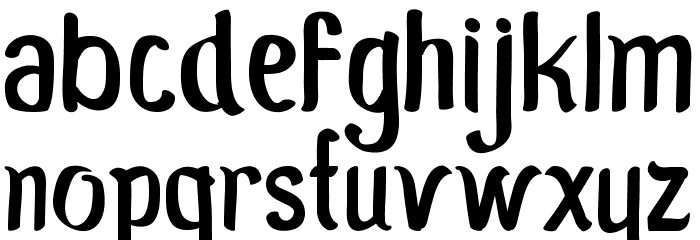 MoroSeneng Font LOWERCASE