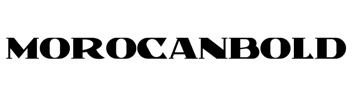 Morocan Bold  Free Fonts Download
