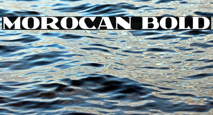 Morocan Bold Example 1