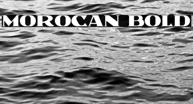 Morocan Bold Example 1
