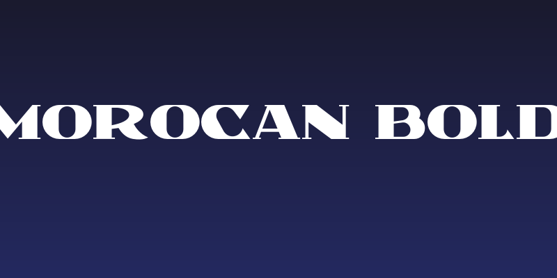 Morocan Bold Social Header