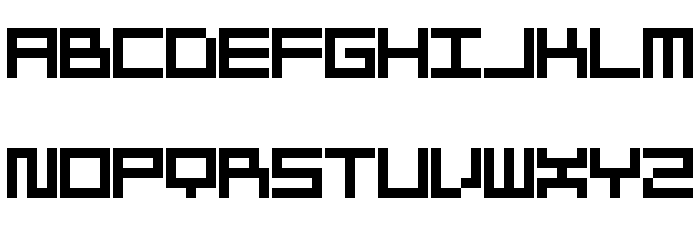 Morohashi Font LOWERCASE