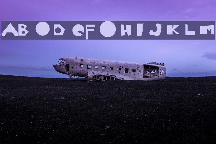 Moron Font examples