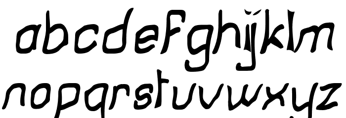 Moronsoft Font LOWERCASE