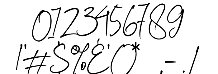 Morosyot-Light Font OTHER CHARS