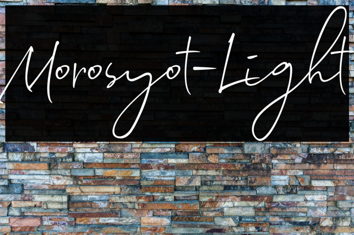 Morosyot-Light Example 2