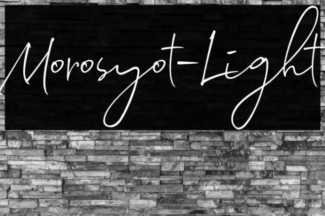 Morosyot-Light Example 2