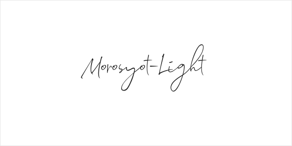 Morosyot-Light Logo
