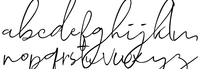 Morosyot-Light Font LOWERCASE