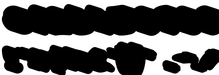 Morp Caps Extrude Extrude Font OTHER CHARS