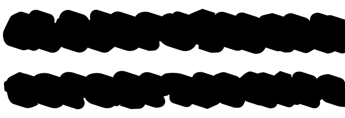 Morp Caps Extrude Extrude Font UPPERCASE