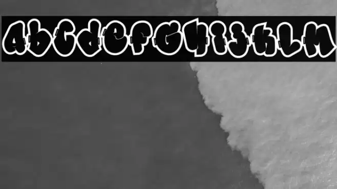 Morp Caps Outline Outline Caratteri examples