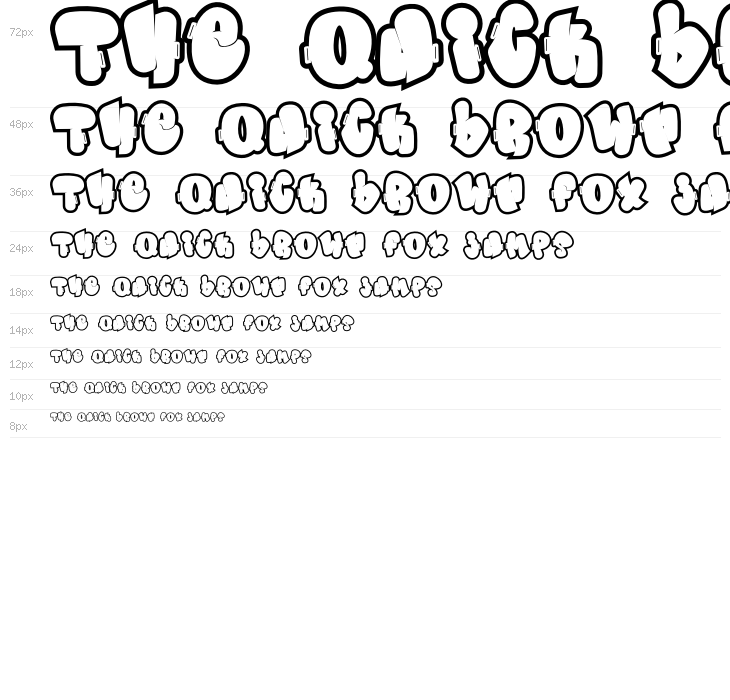 Morp Caps Outline Outline Waterfall