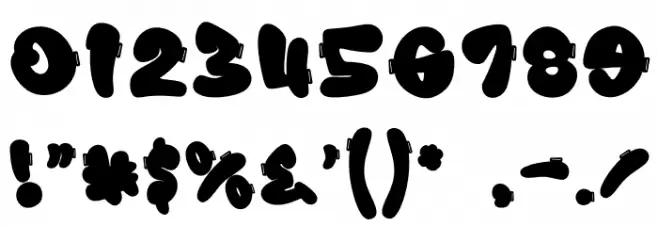 Morp Caps Schriftart Anderer Schreiben