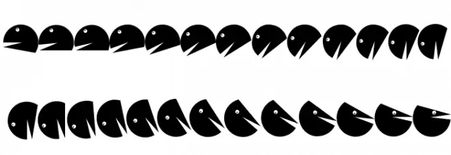 Morphes Шрифта ВЕРХНИЙ