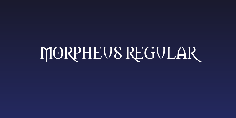 Morpheus Regular Social Header