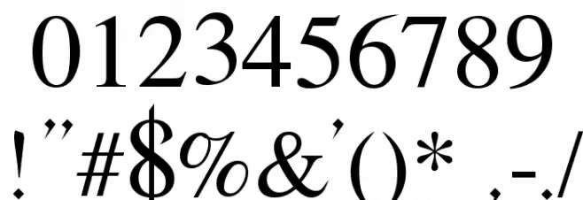 Morpheus Font OTHER CHARS