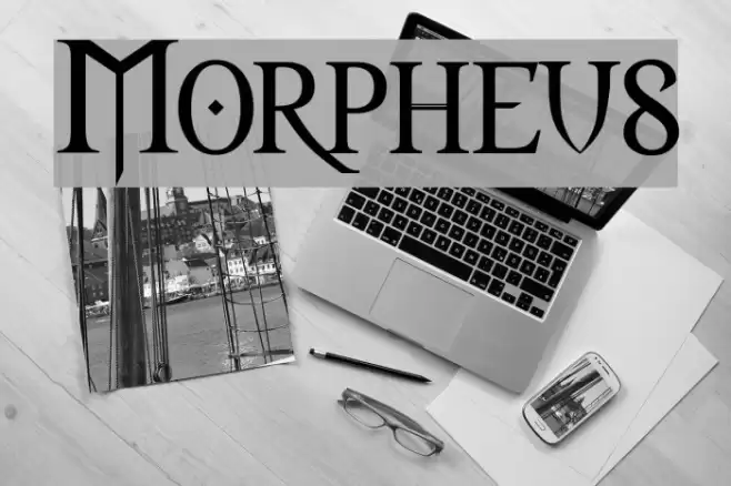 Morpheus Font examples