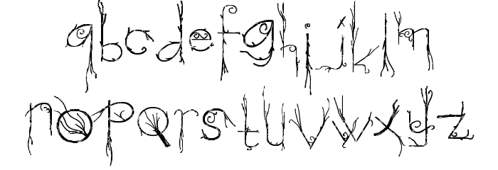 Morphina2 Font LOWERCASE