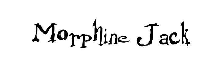 Morphine Jack  Frei Schriftart Herunterladen