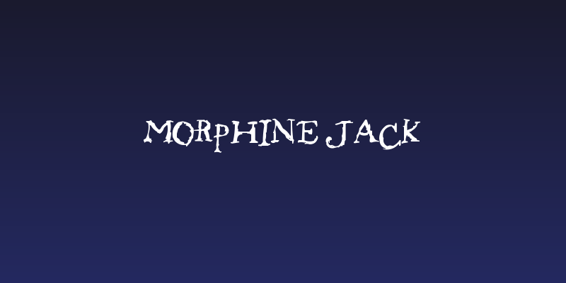Morphine Jack Social Header