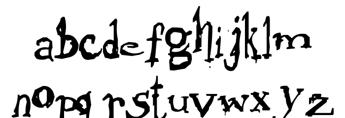 Morphine Jack Font LOWERCASE