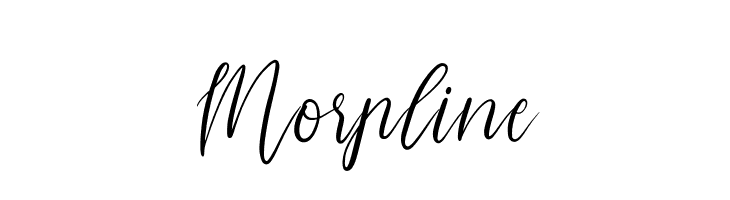 Morpline  免费字体下载