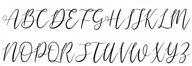 Morpline Schriftart Groß