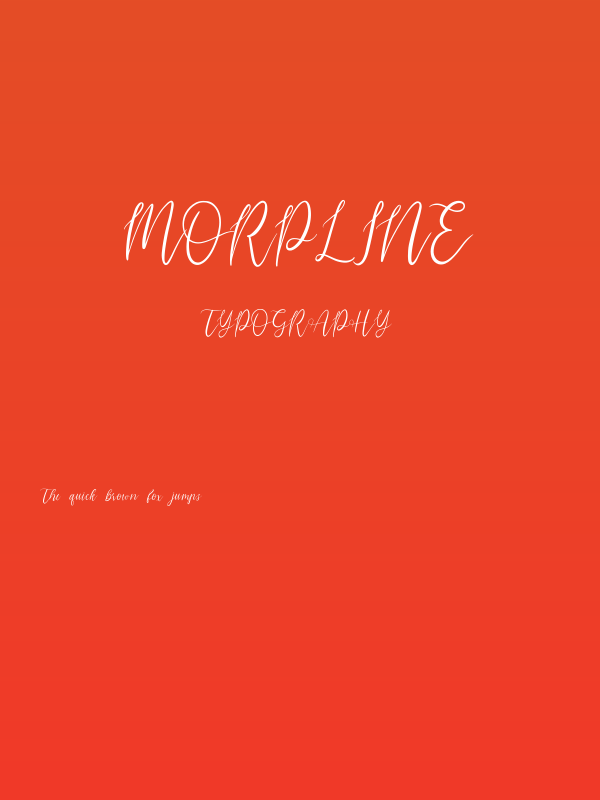 Morpline Poster