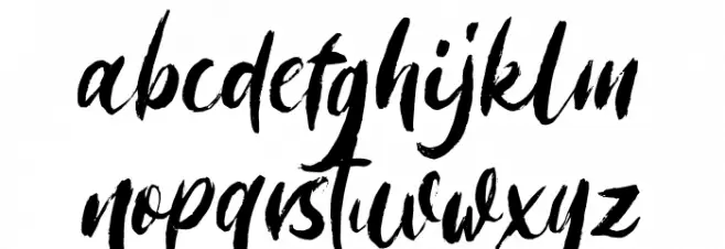 MorrilesScriptDEMO Шрифта строчной