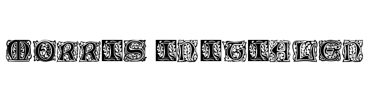 Morris Initialen Font