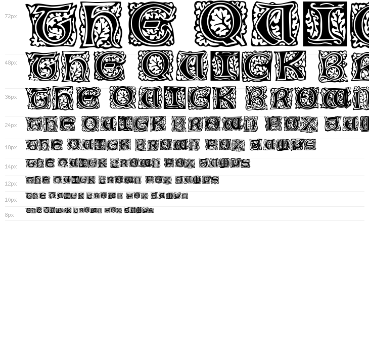 Morris Initialen Waterfall