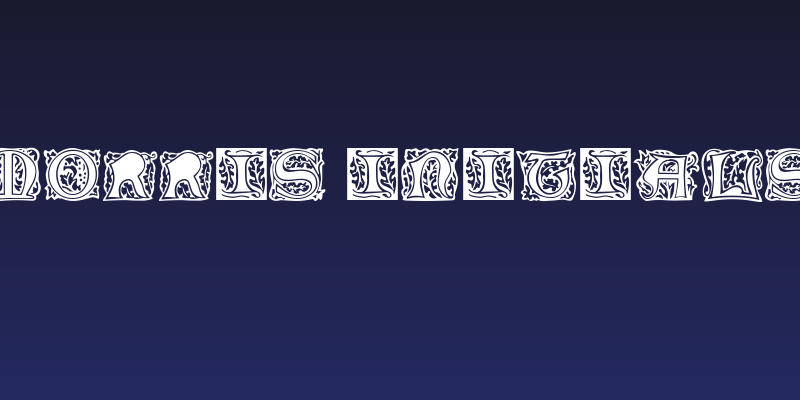 Morris Initials Social Header