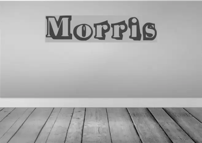 Morris Font examples