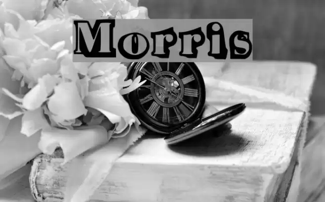 Morris Font examples