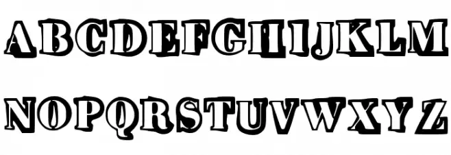 Morris フォント 大文字