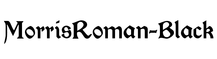 MorrisRoman-Black  Frei Schriftart Herunterladen