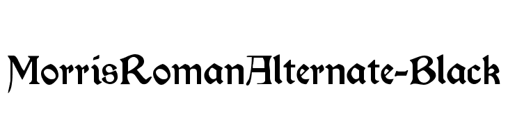 MorrisRomanAlternate-Black  Descarca Fonturi Gratis