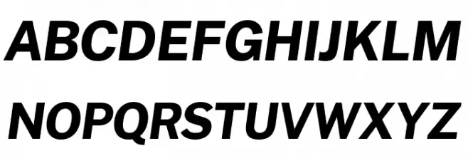 Morrison Bold Italic Fonte MAIÚSCULAS